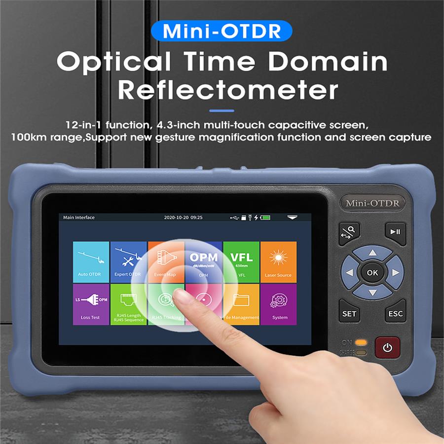 OTDR MINI con schermo touch da - Optical Time Domain Reflectometer Otdr 1310 1550Nm recensione e prezzo