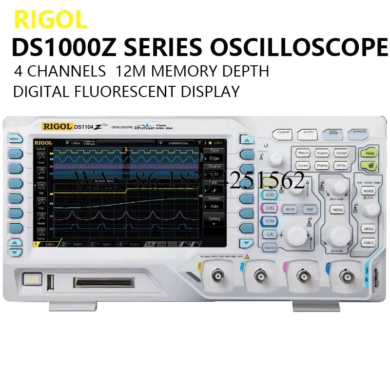 Wmwmnu per Oscilloscopio Digit - Digital Storage Oscilloscope 4 Channel 100Mhz recensione e prezzo