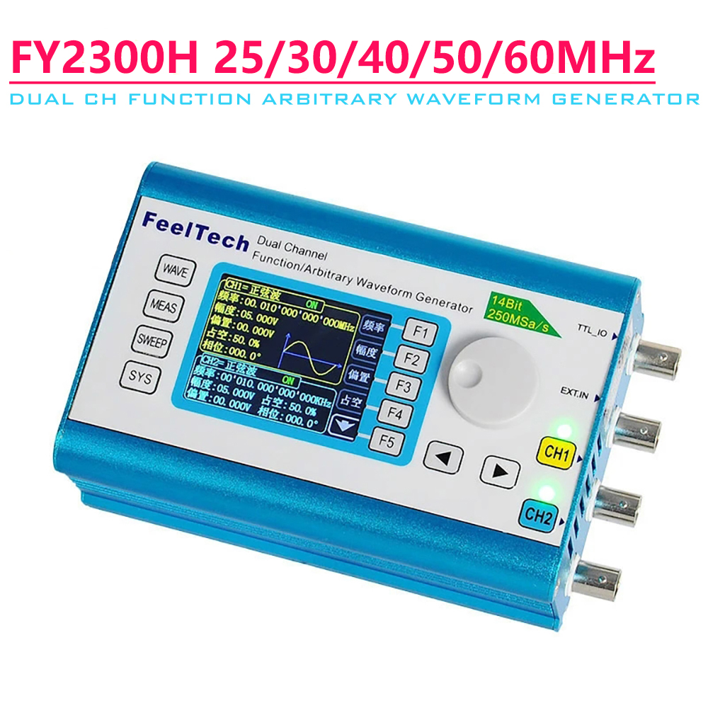 Generatore di segnale di forma - Dual Channel Arbitrary Waveform Function Generator 60Mhz recensione e prezzo