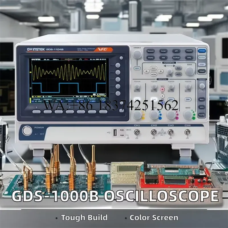 Wmwmnu per GDS-1104B Oscillosc - Digital Storage Oscilloscope 4 Channel 100Mhz recensione e prezzo