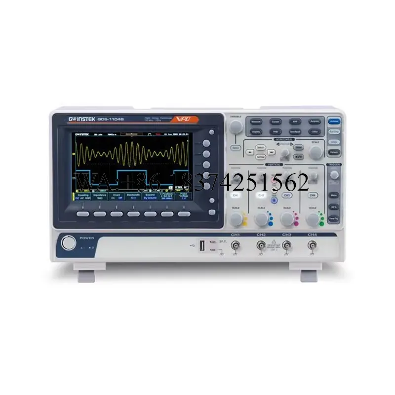 Wmwmnu per GDS-1104B Oscillosc - Digital Storage Oscilloscope 4 Channel 100Mhz recensione e prezzo